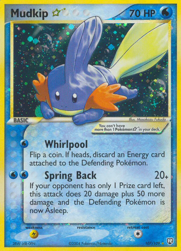 Mudkip Star (107/109) [EX: Team Rocket Returns] | North Game Den