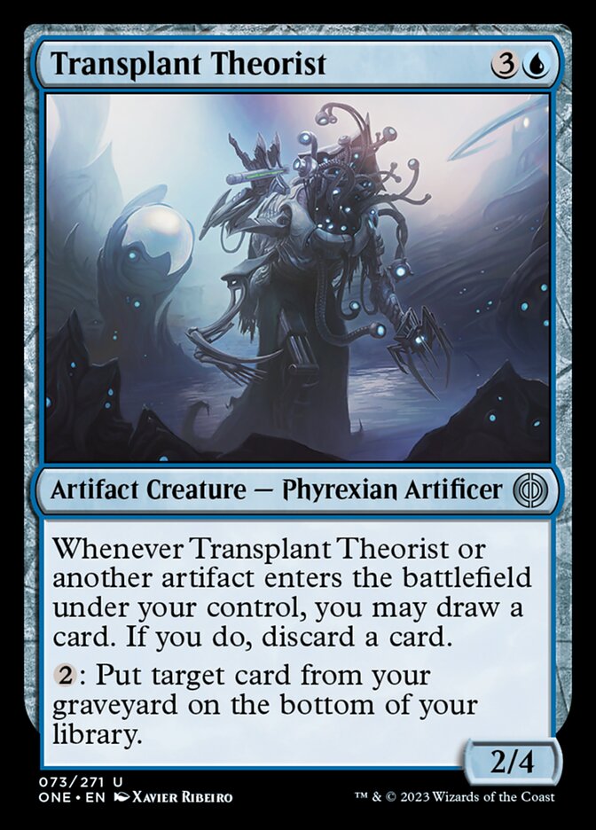 Transplant Theorist [Phyrexia: All Will Be One] | North Game Den