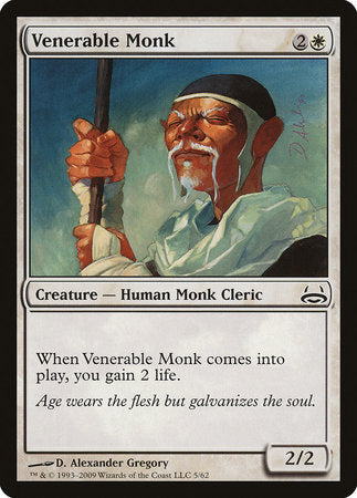 Venerable Monk [Duel Decks: Divine vs. Demonic] | North Game Den