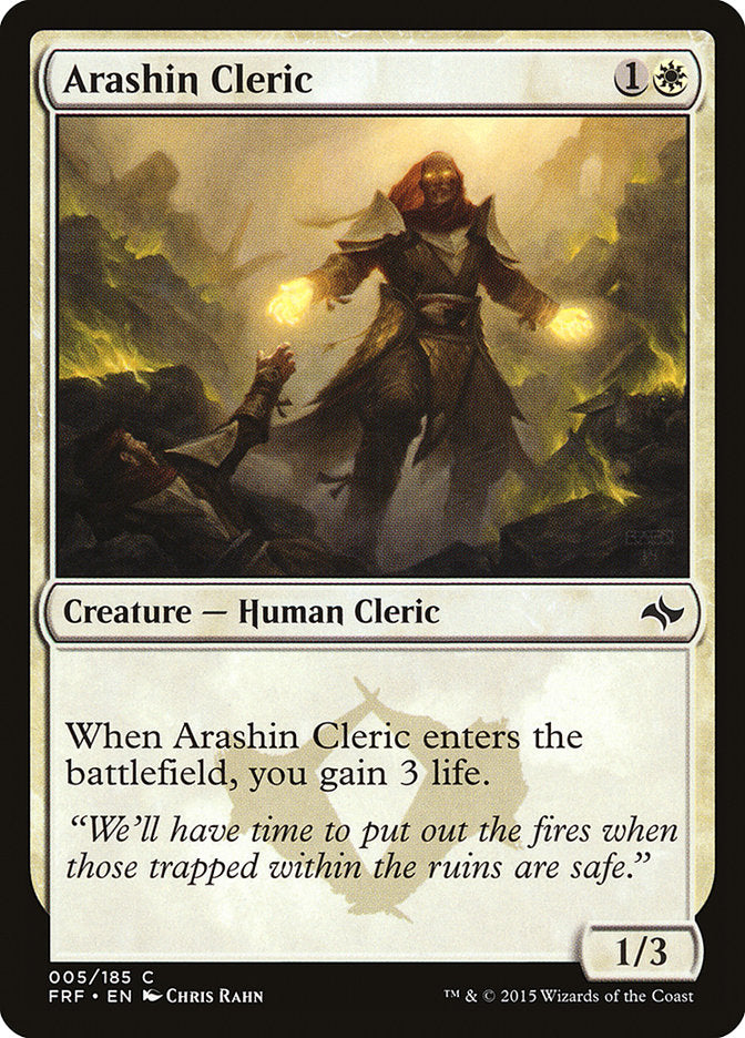 Arashin Cleric [Fate Reforged] | North Game Den