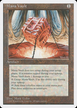 Mana Vault [Fourth Edition] | North Game Den