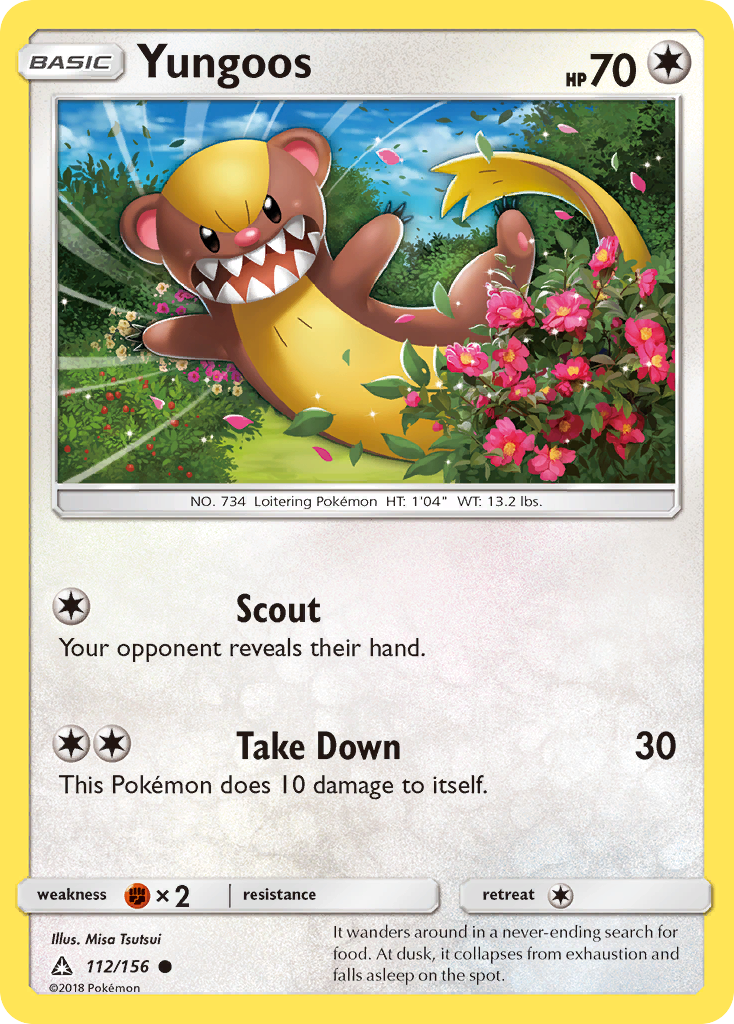 Yungoos (112/156) [Sun & Moon: Ultra Prism] | North Game Den