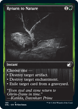 Return to Nature [Innistrad: Double Feature] | North Game Den