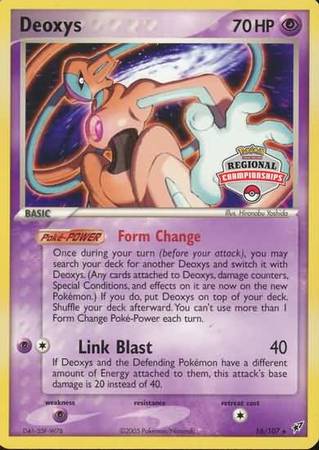 Deoxys (16/107) (Championship Promo) [EX: Deoxys] | North Game Den