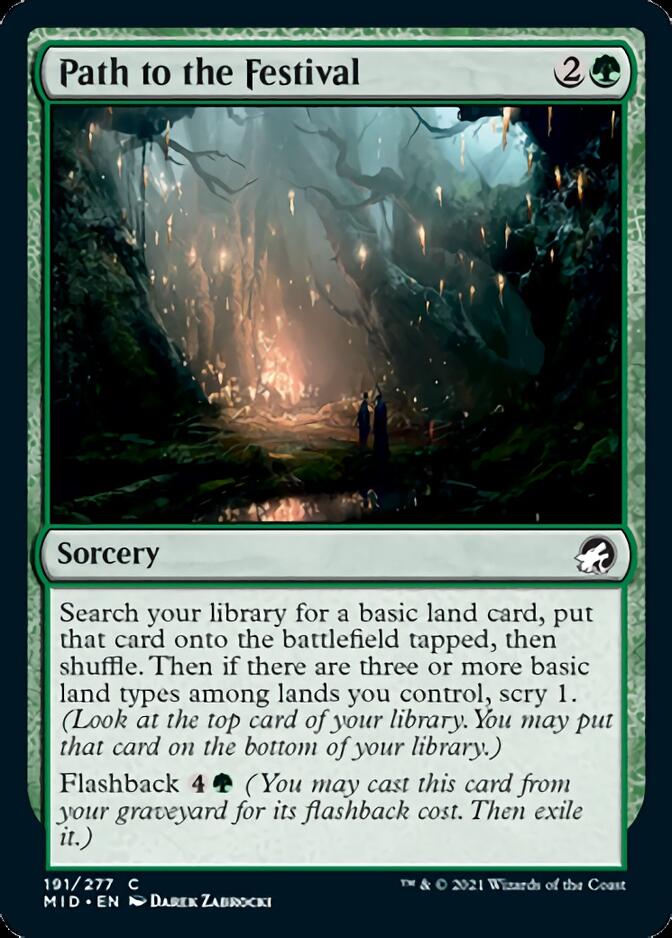 Path to the Festival [Innistrad: Midnight Hunt] | North Game Den