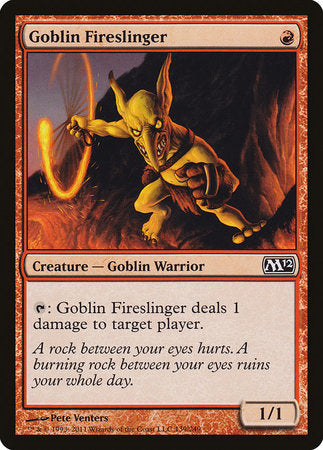 Goblin Fireslinger [Magic 2012] | North Game Den
