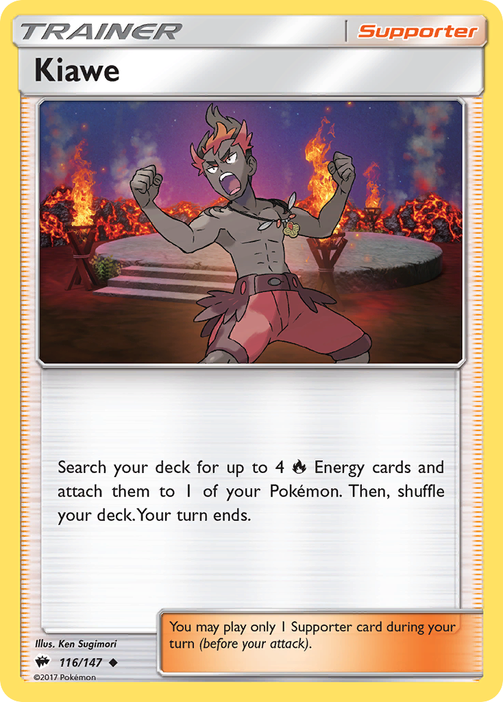 Kiawe (116/147) [Sun & Moon: Burning Shadows] | North Game Den