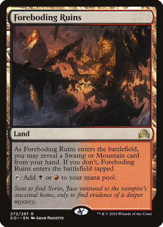 Foreboding Ruins [Shadows over Innistrad] | North Game Den