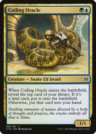 Coiling Oracle [Commander 2016] | North Game Den