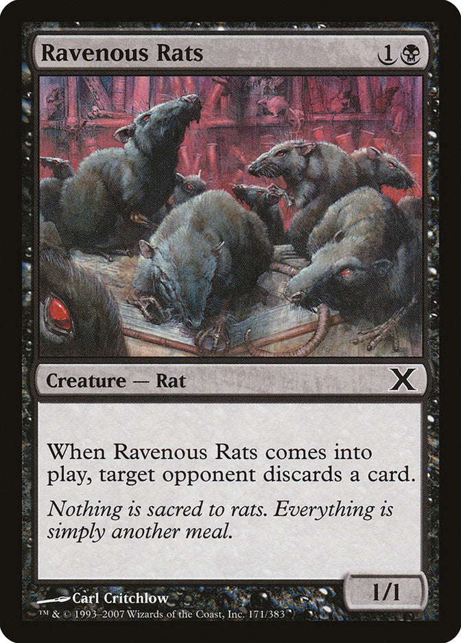 Ravenous Rats [Tenth Edition] | North Game Den