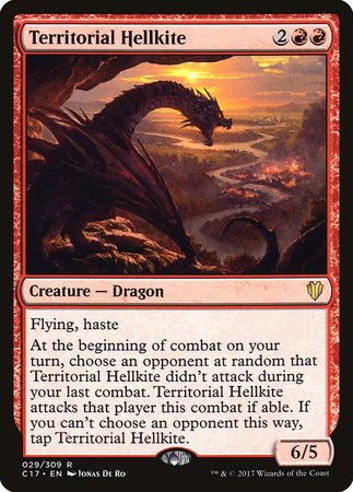 Territorial Hellkite [Commander 2017] | North Game Den