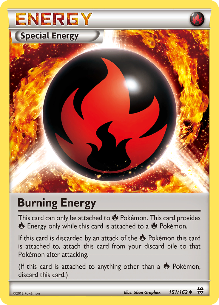 Burning Energy (151/162) [XY: BREAKthrough] | North Game Den