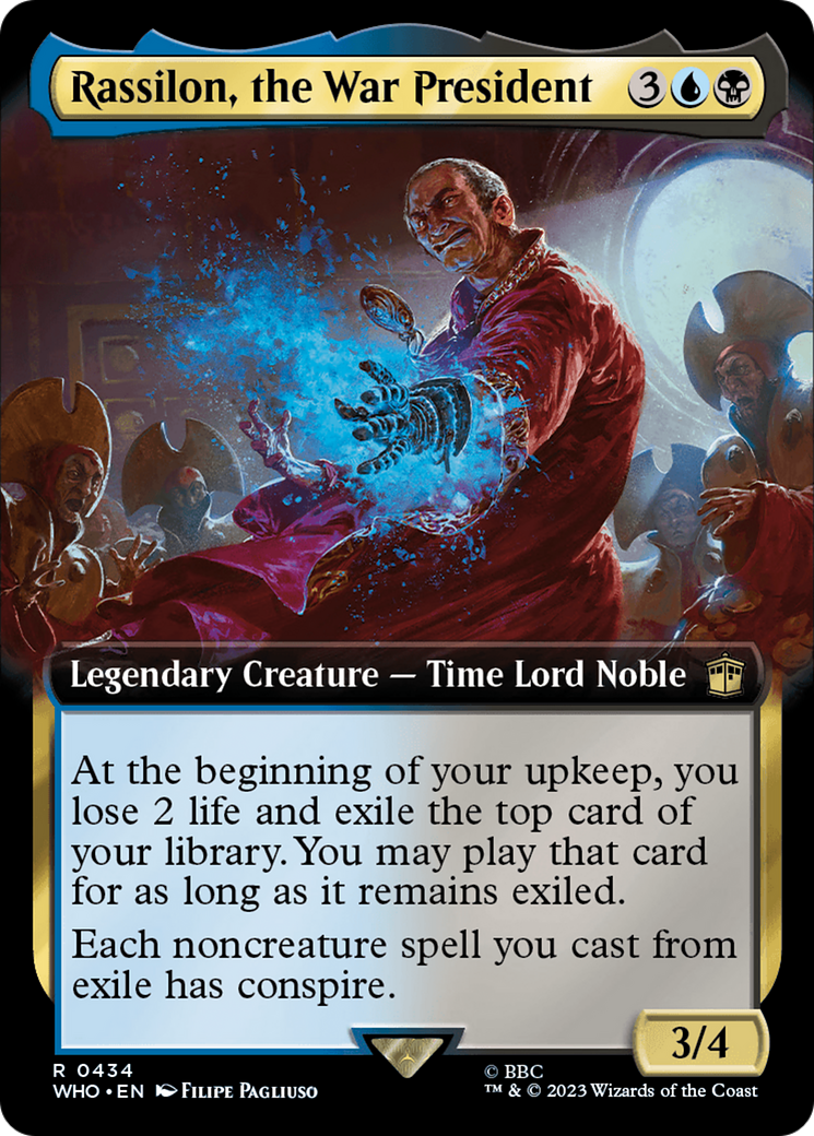 Rassilon, the War President (Extended Art) [Doctor Who] | North Game Den