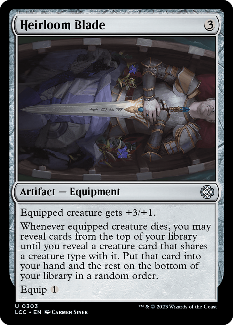 Heirloom Blade [The Lost Caverns of Ixalan Commander] | North Game Den