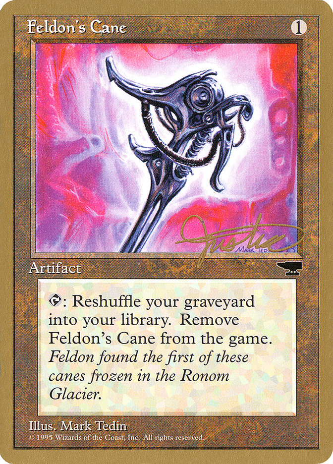 Feldon's Cane (Mark Justice) [Pro Tour Collector Set] | North Game Den