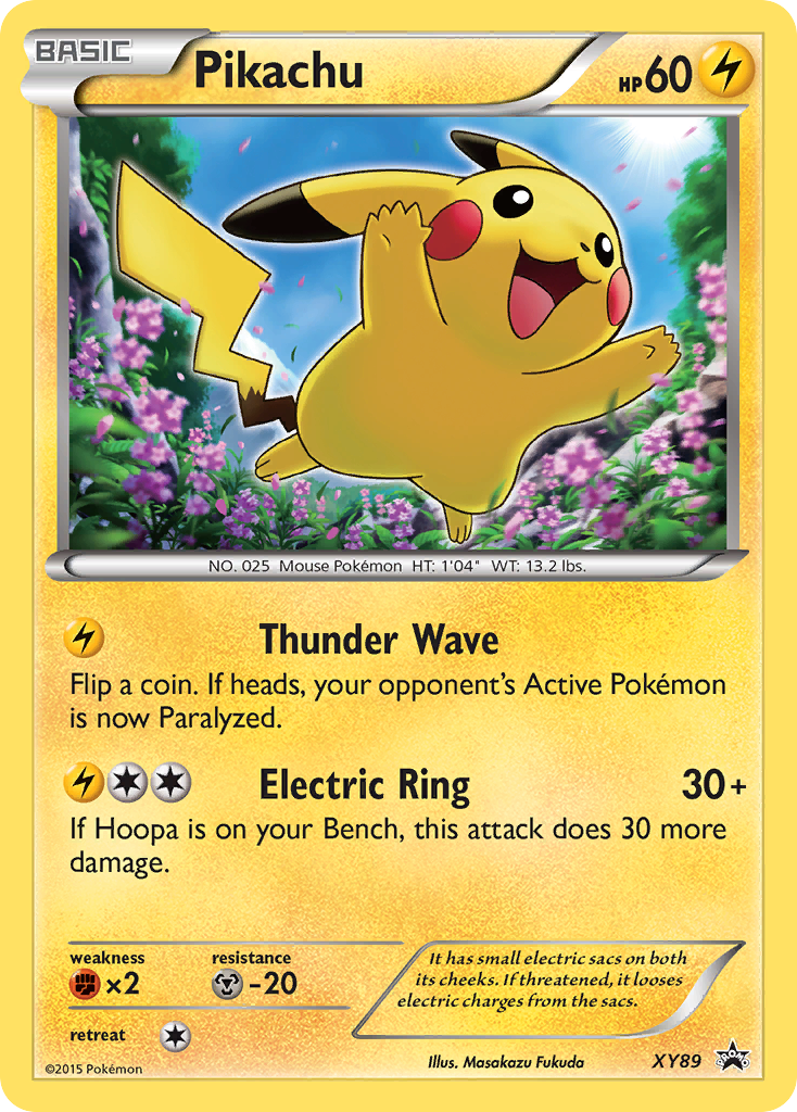 Pikachu (XY89) (Collector Chest) [XY: Black Star Promos] | North Game Den