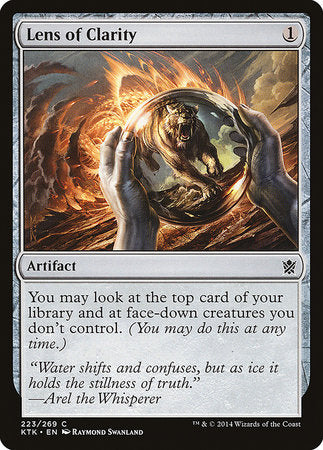 Lens of Clarity [Khans of Tarkir] | North Game Den