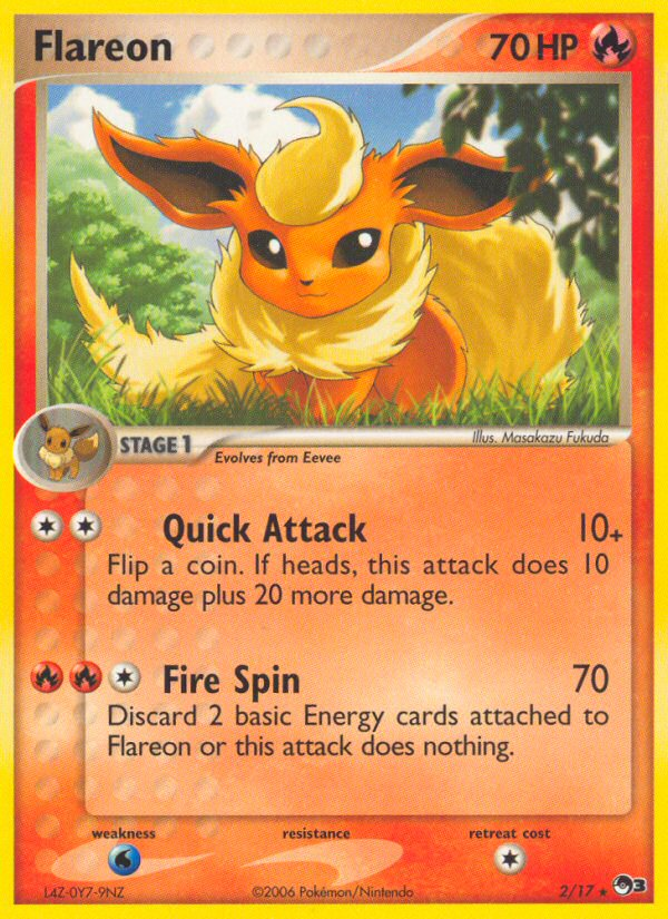 Flareon (2/17) [POP Series 3] | North Game Den