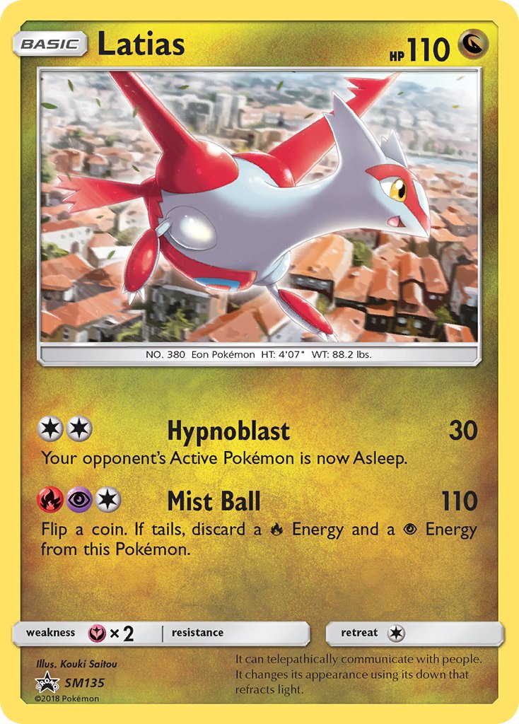 Latias (SM135) [Sun & Moon: Black Star Promos] | North Game Den