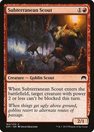 Subterranean Scout [Magic Origins] | North Game Den