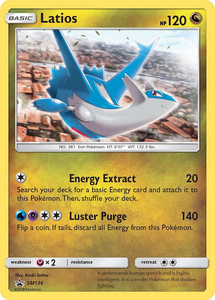 Latios (SM136) [Sun & Moon: Black Star Promos] | North Game Den