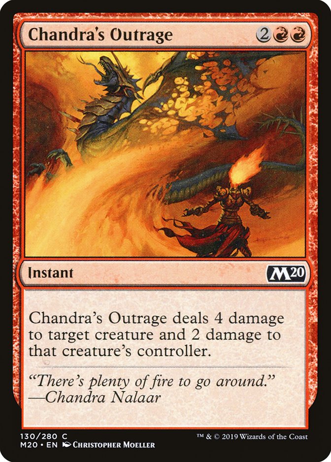 Chandra's Outrage [Core Set 2020] | North Game Den