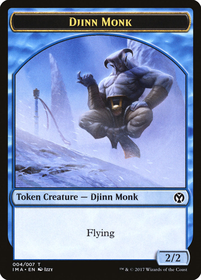 Djinn Monk [Iconic Masters Tokens] | North Game Den