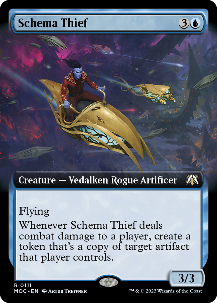 Schema Thief (Extended Art) [March of the Machine Commander] | North Game Den