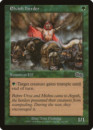 Elvish Herder [Urza's Saga] | North Game Den