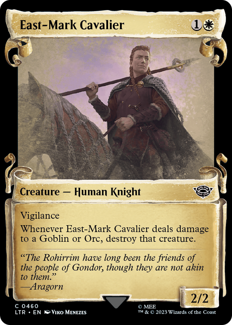 East-Mark Cavalier [The Lord of the Rings: Tales of Middle-Earth Showcase Scrolls] | North Game Den