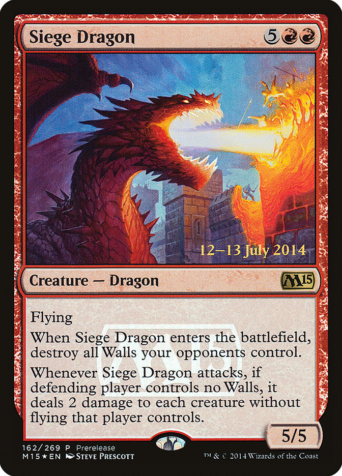 Siege Dragon [Magic 2015 Promos] | North Game Den