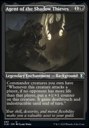 Agent of the Shadow Thieves (Foil Etched) [Commander Legends: Battle for Baldur's Gate] | North Game Den