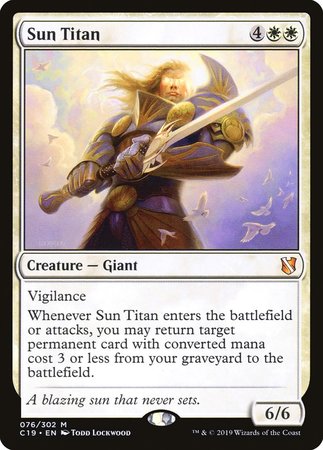 Sun Titan [Commander 2019] | North Game Den