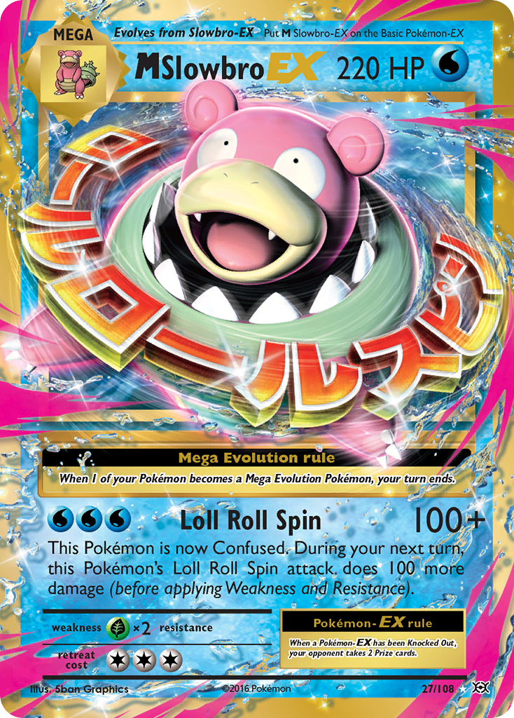 M Slowbro EX (27/108) [XY: Evolutions] | North Game Den