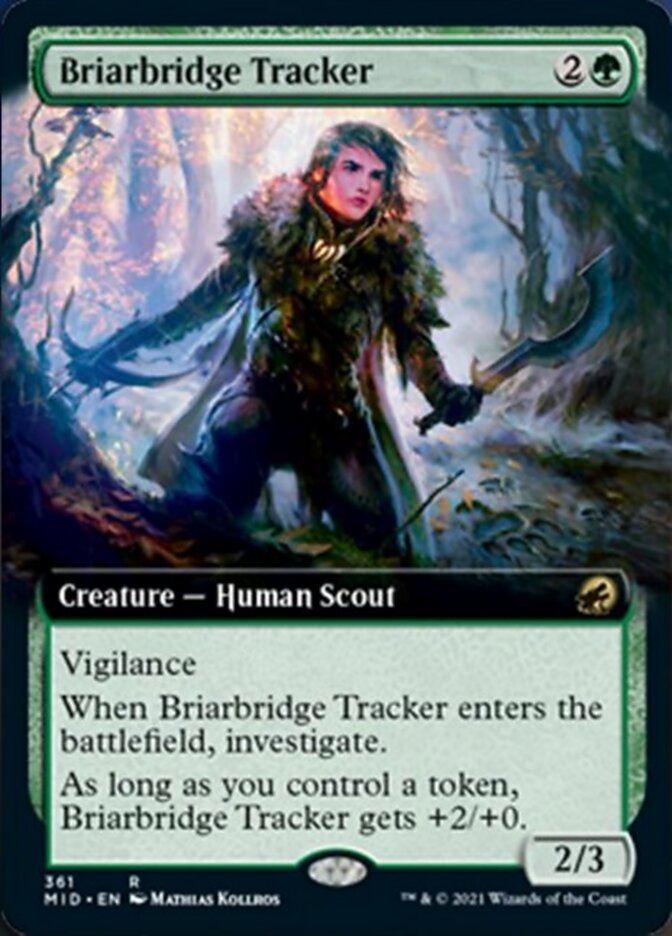 Briarbridge Tracker (Extended) [Innistrad: Midnight Hunt] | North Game Den