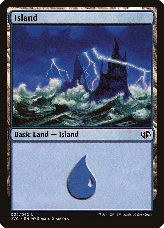 Island (32) [Duel Decks Anthology] | North Game Den