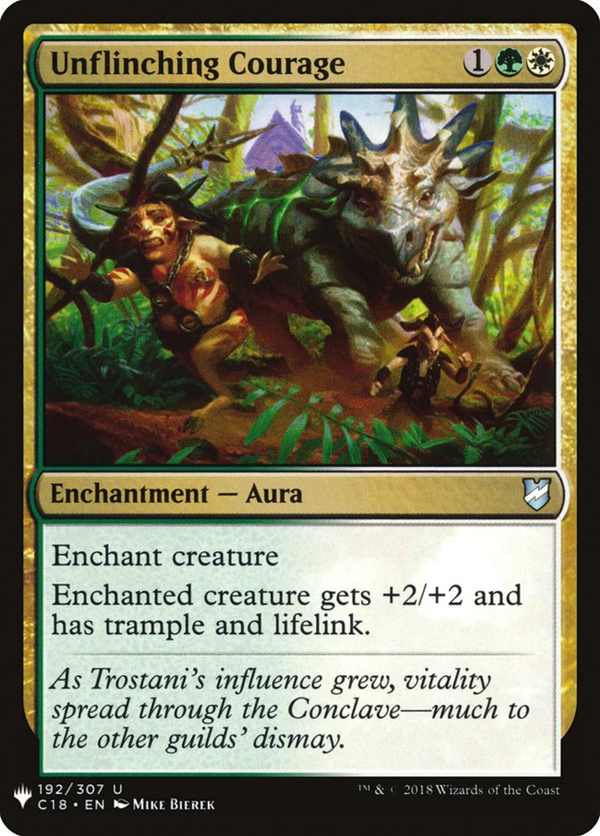 Unflinching Courage [Mystery Booster] | North Game Den