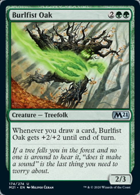 Burlfist Oak [Core Set 2021] | North Game Den