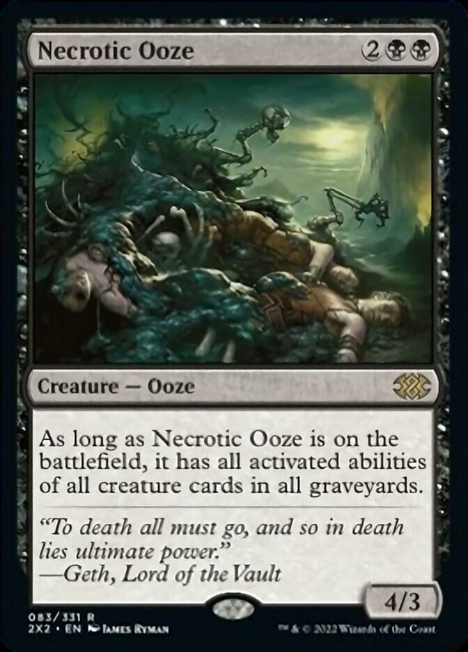 Necrotic Ooze [Double Masters 2022] | North Game Den