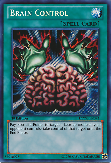 Brain Control [LCYW-EN074] Secret Rare | North Game Den