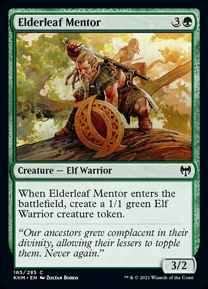 Elderleaf Mentor [Kaldheim] | North Game Den