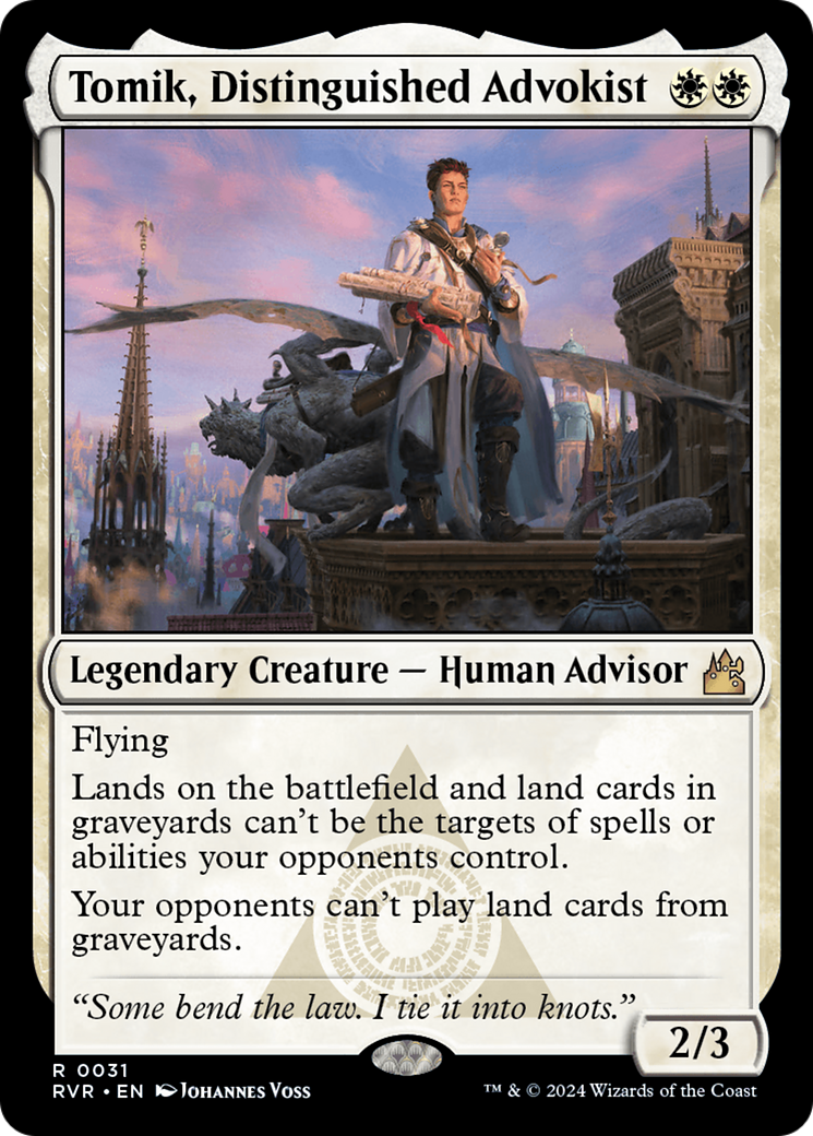 Tomik, Distinguished Advokist [Ravnica Remastered] | North Game Den