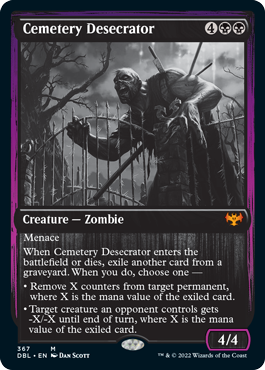 Cemetery Desecrator [Innistrad: Double Feature] | North Game Den