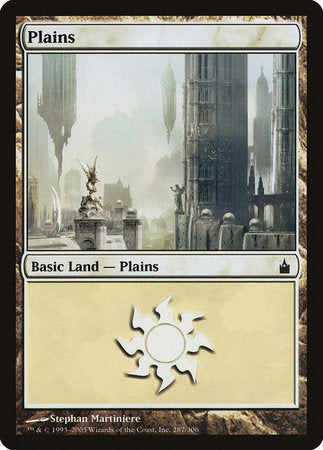 Plains (287) [Ravnica: City of Guilds] | North Game Den