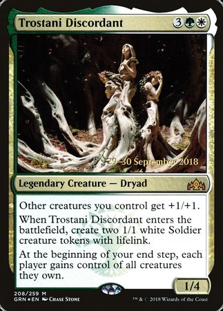 Trostani Discordant [Guilds of Ravnica Promos] | North Game Den