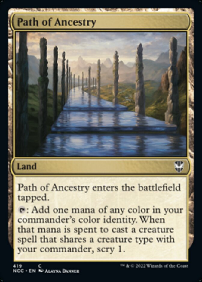 Path of Ancestry [Streets of New Capenna Commander] | North Game Den