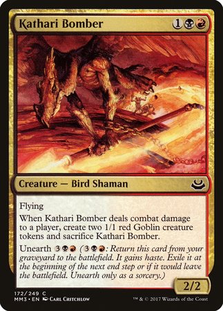 Kathari Bomber [Modern Masters 2017] | North Game Den