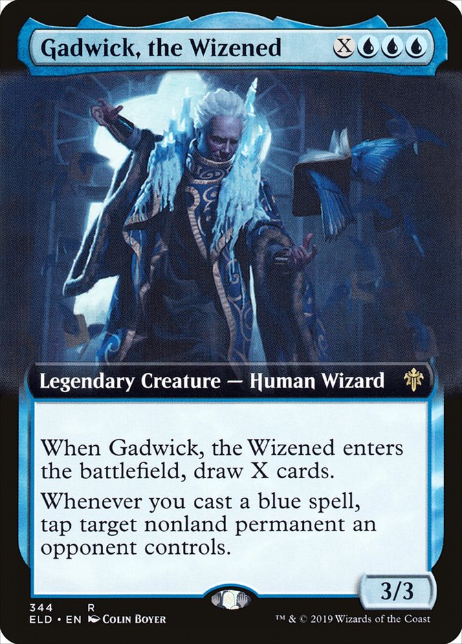 Gadwick, the Wizened (Extended Art) [Throne of Eldraine] | North Game Den