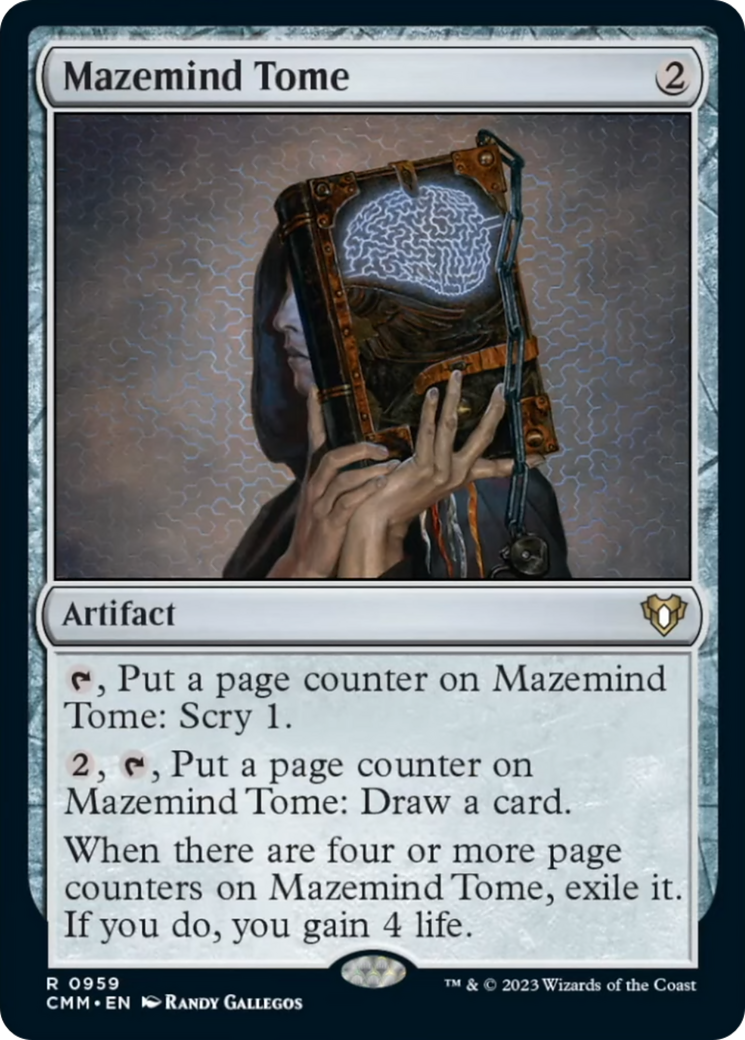 Mazemind Tome [Commander Masters] | North Game Den
