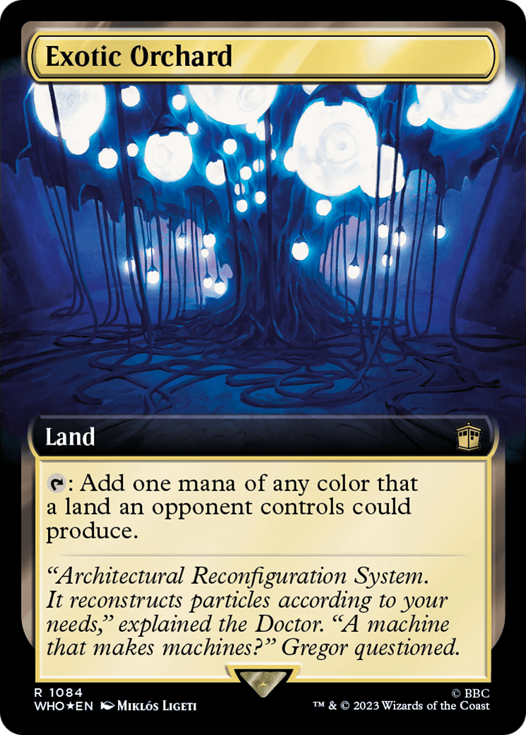 Exotic Orchard (Extended Art) (Surge Foil) [Doctor Who] | North Game Den